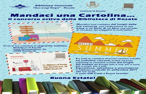 Mandaci una cartolina….