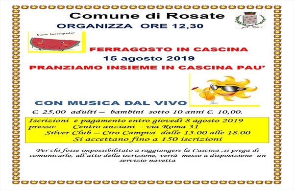 Ferragosto in cascina