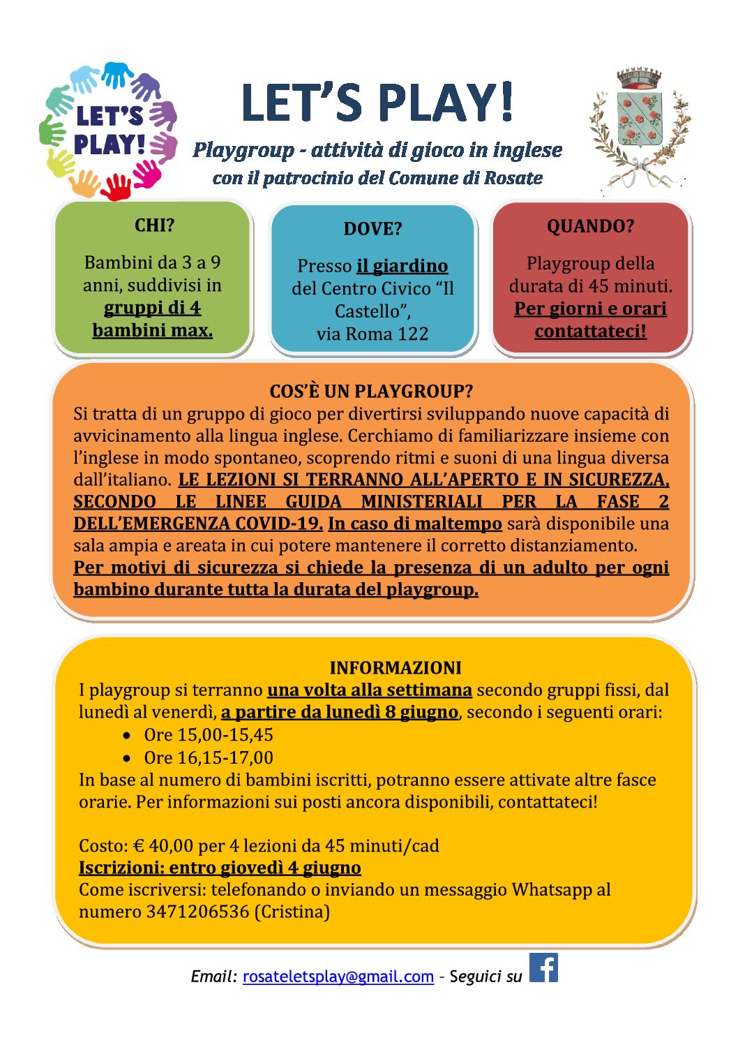 Let’s play! Attività di gioco in inglese