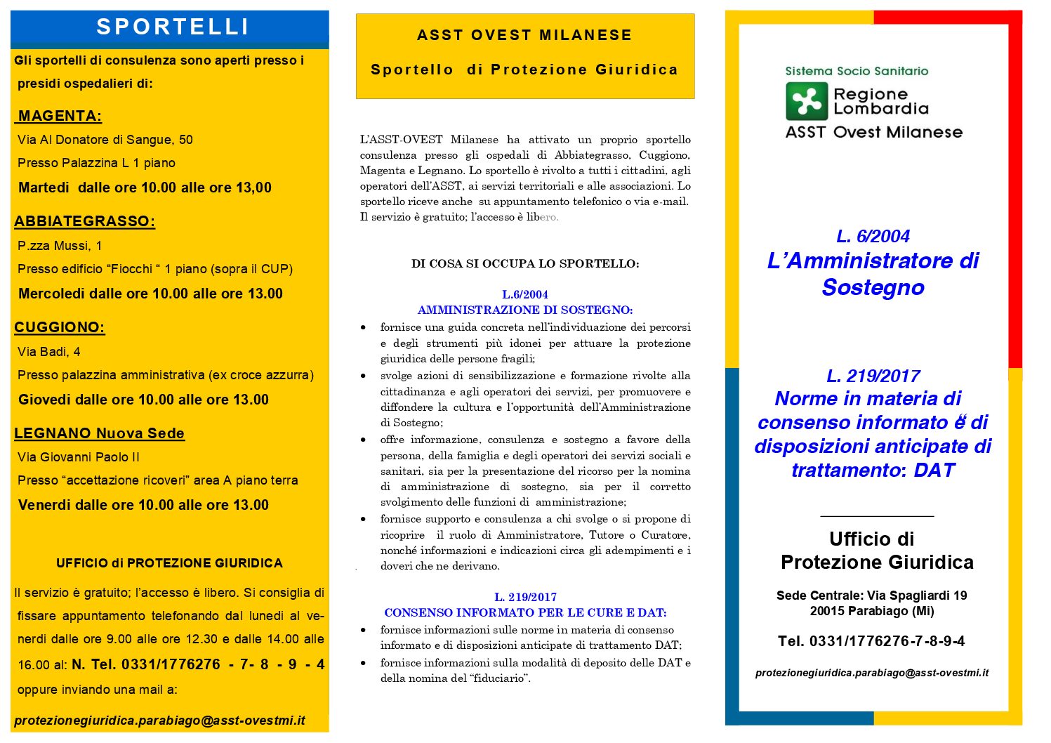 L’Amministratore di Sostegno
