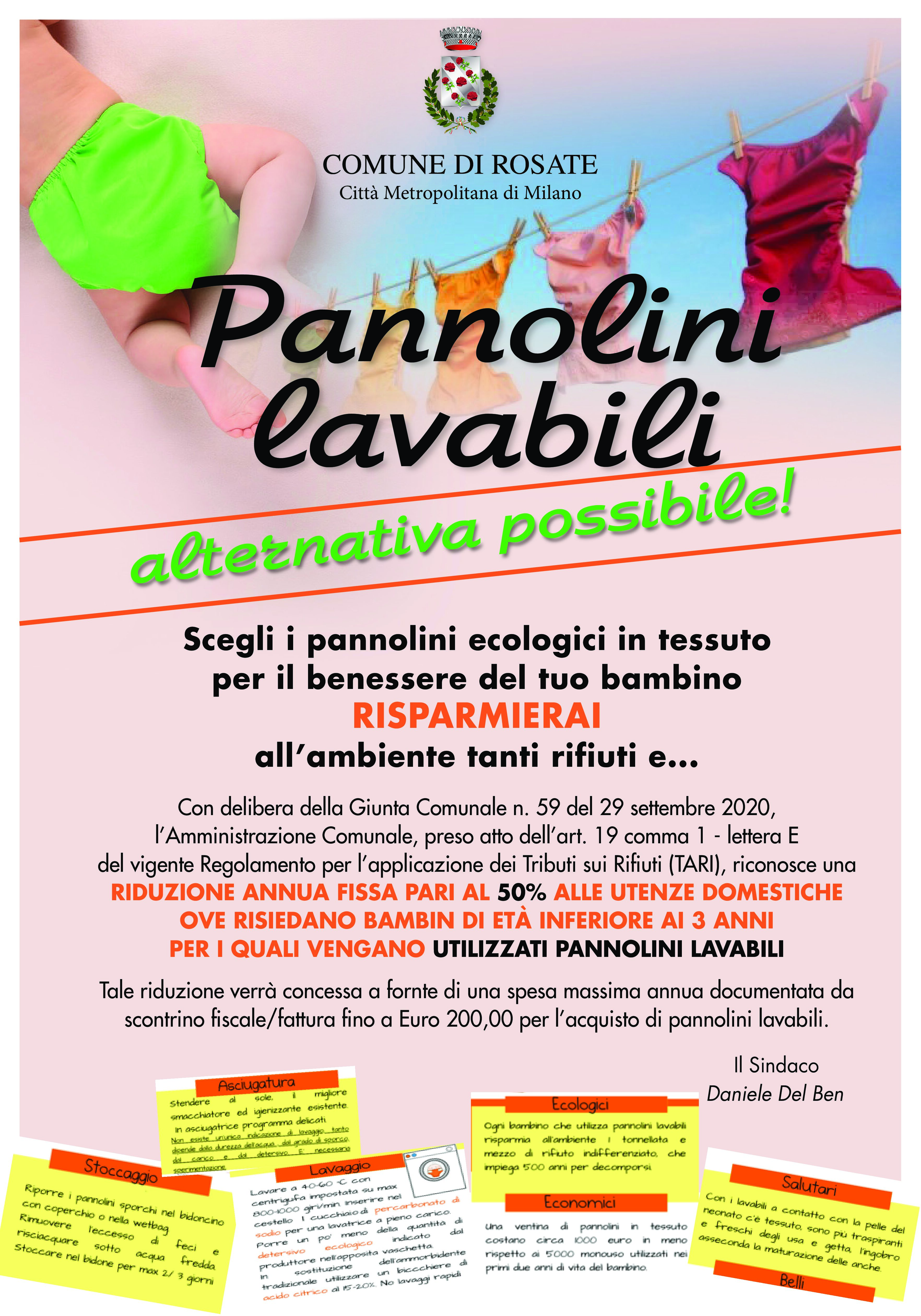 Pannolini lavabili: alternativa possibile!