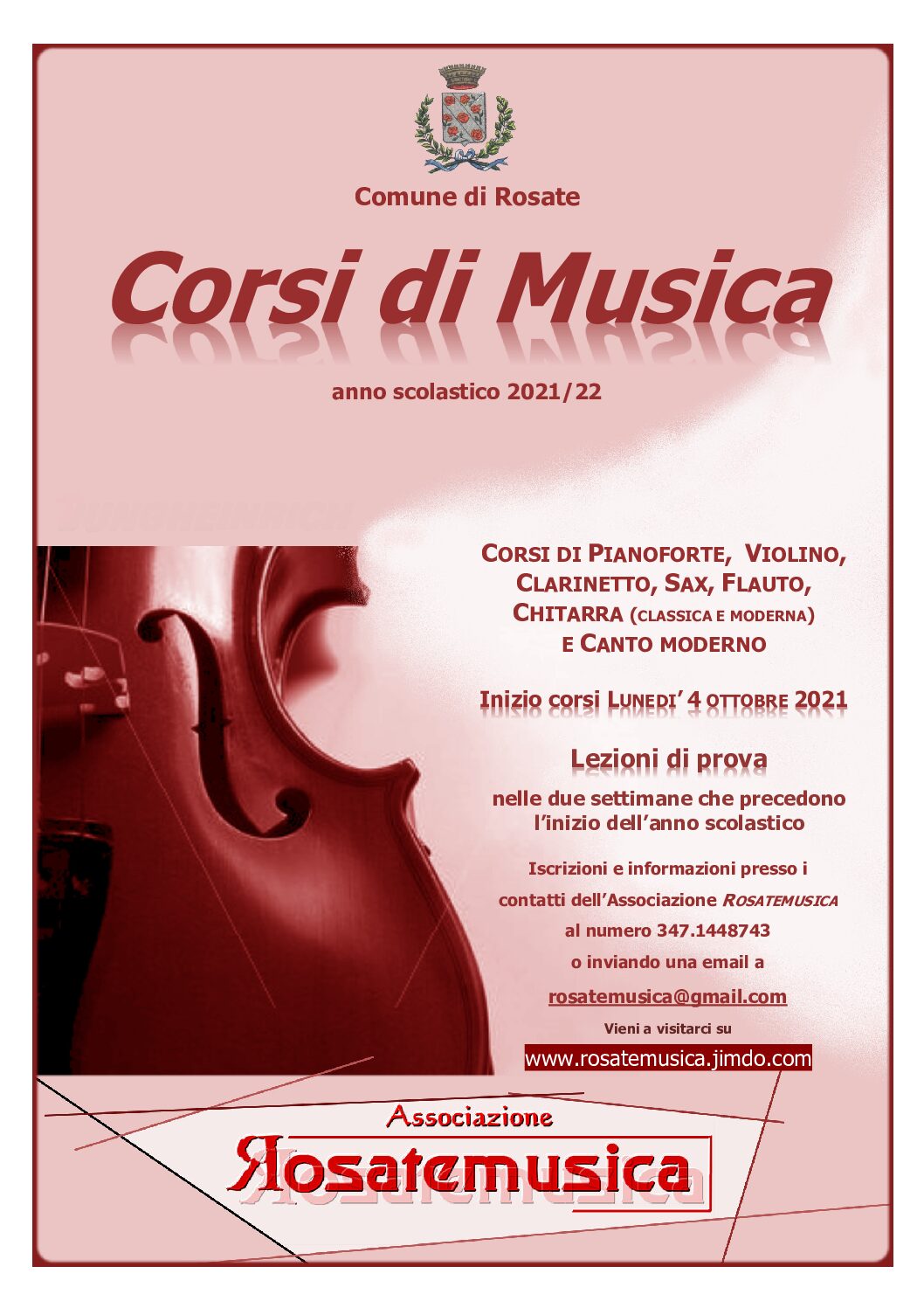 Corsi di Musica a.s. 2021/2022