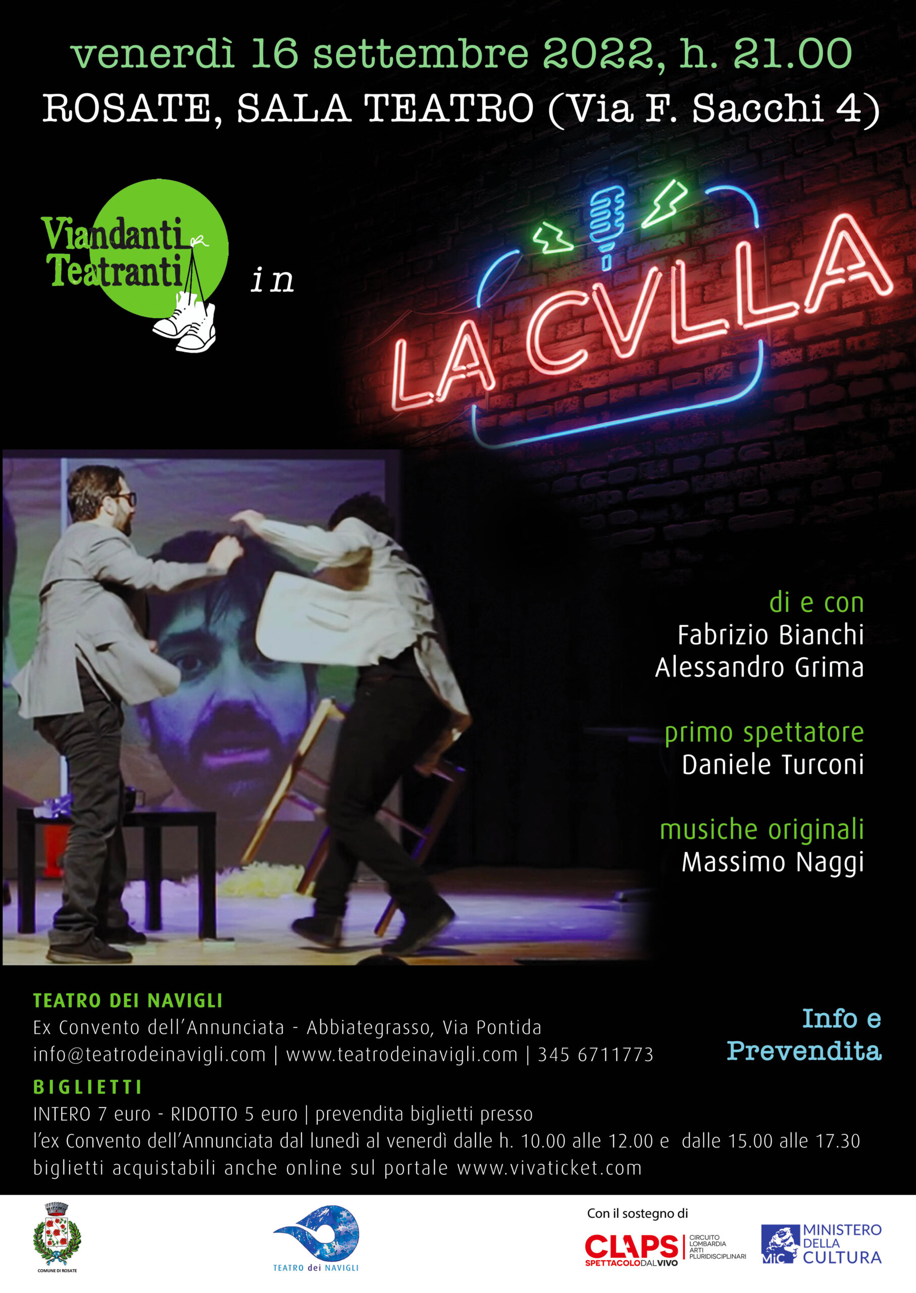 Spettacolo teatrale la “CVLLA” 