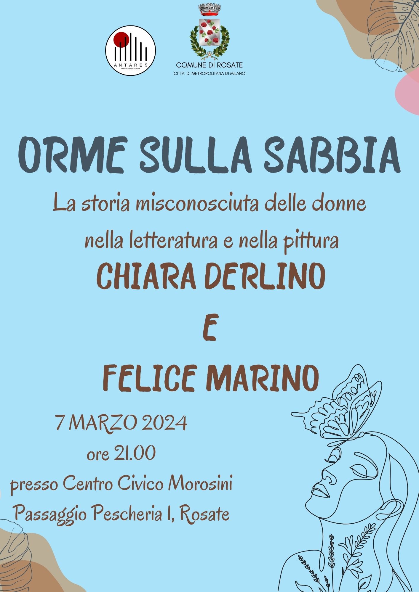 “Orme sulla Sabbia” con Chiara Derlino e Felice Marino