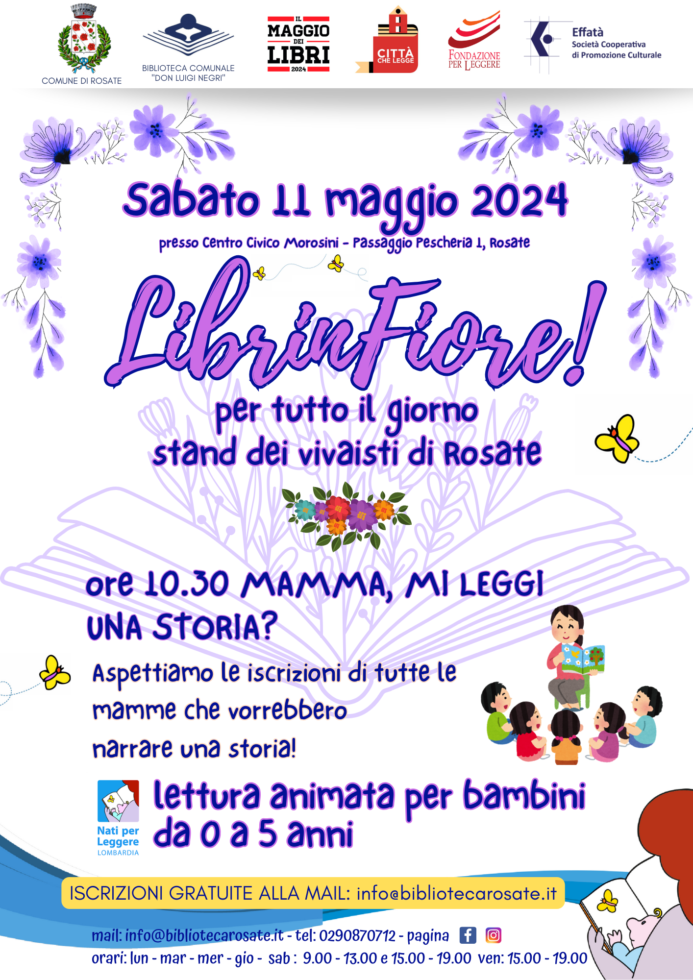 LibrinFiore! Sabato 11 maggio 2024