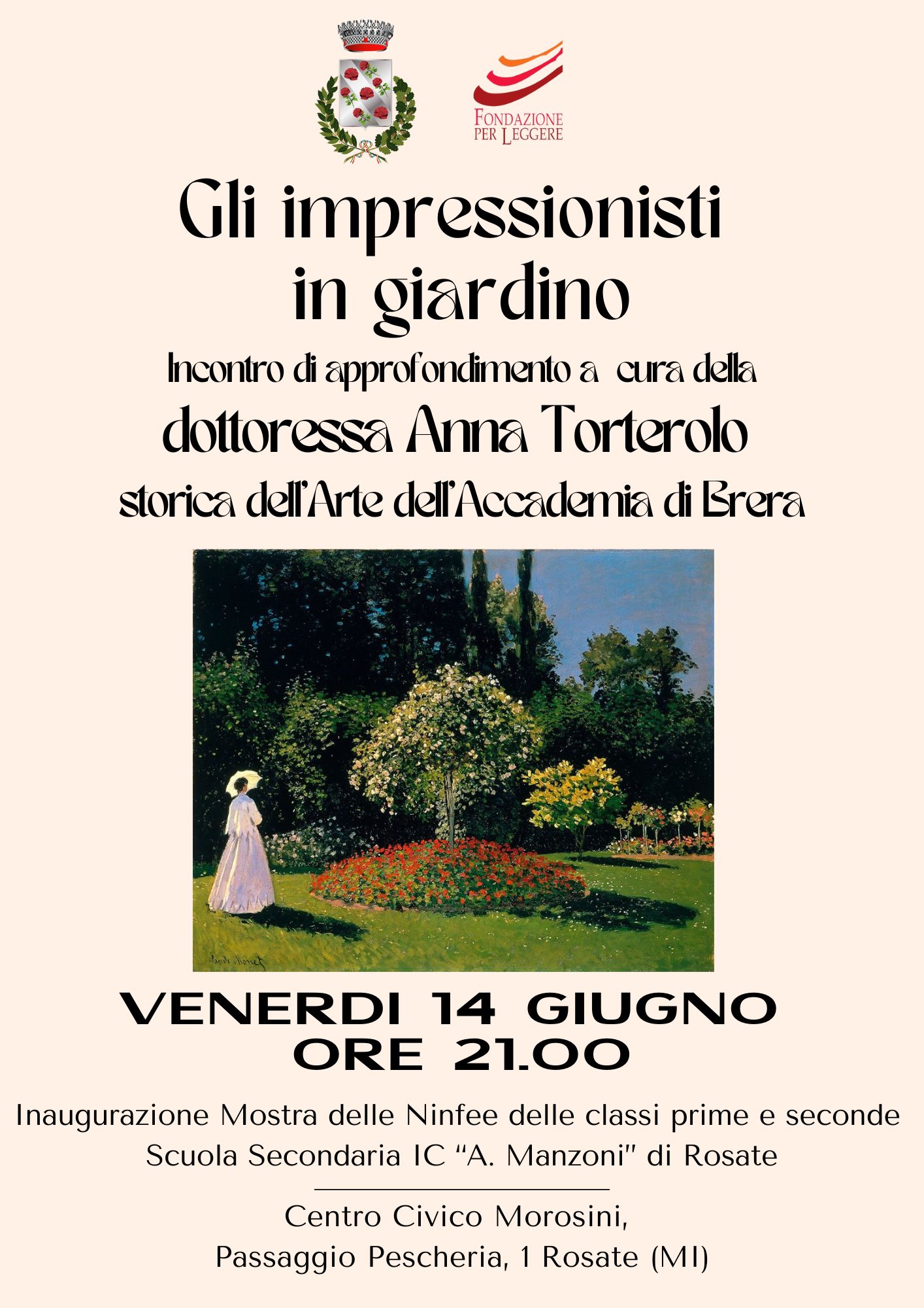 Gli impressionisti in giardino