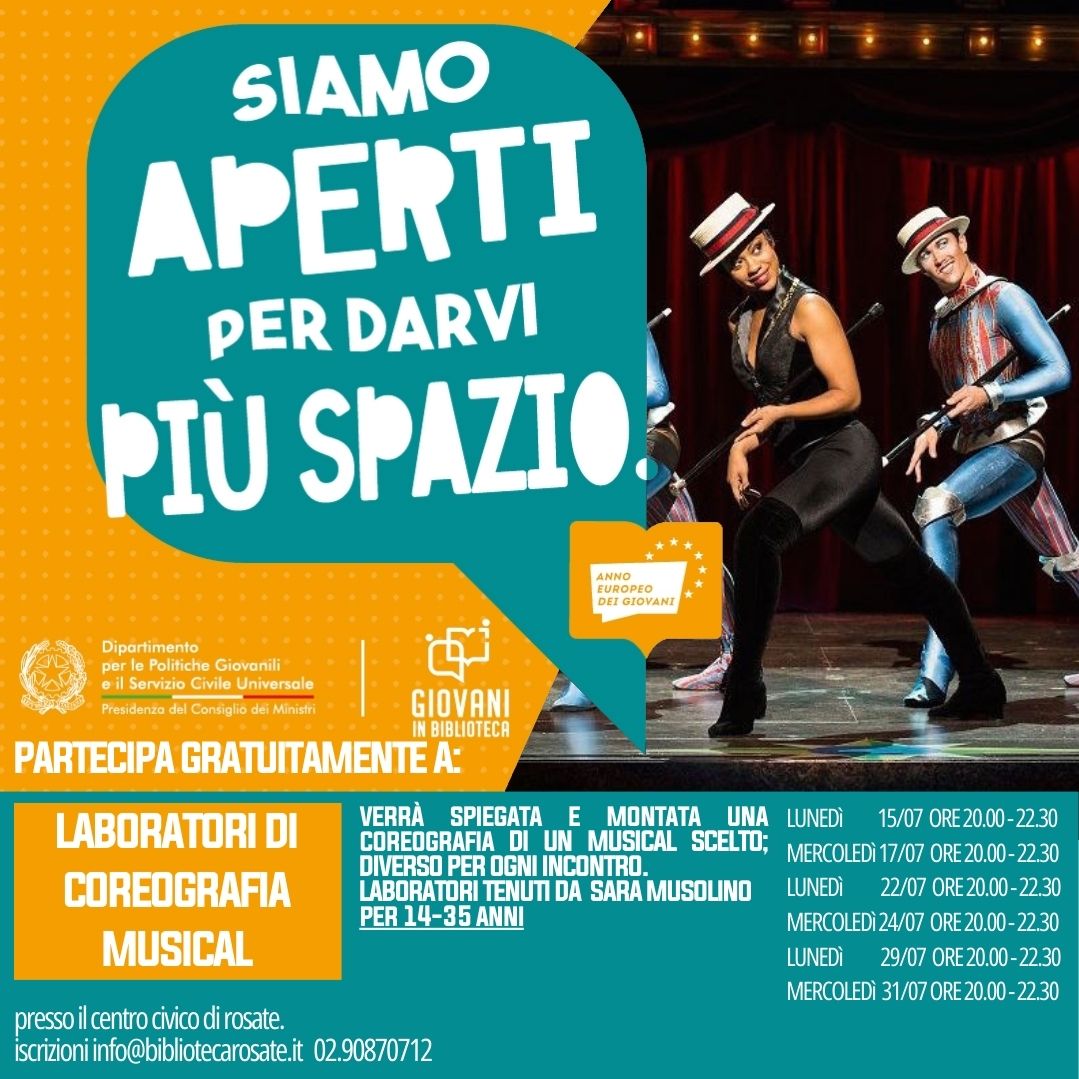 Laboratori di coreografia musical