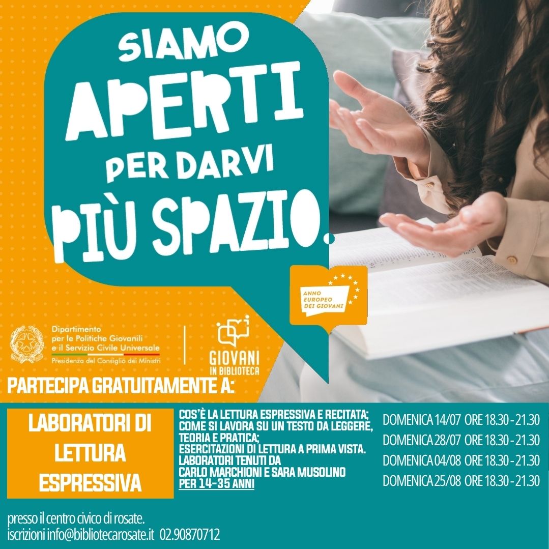 Laboratorio di lettura espressiva