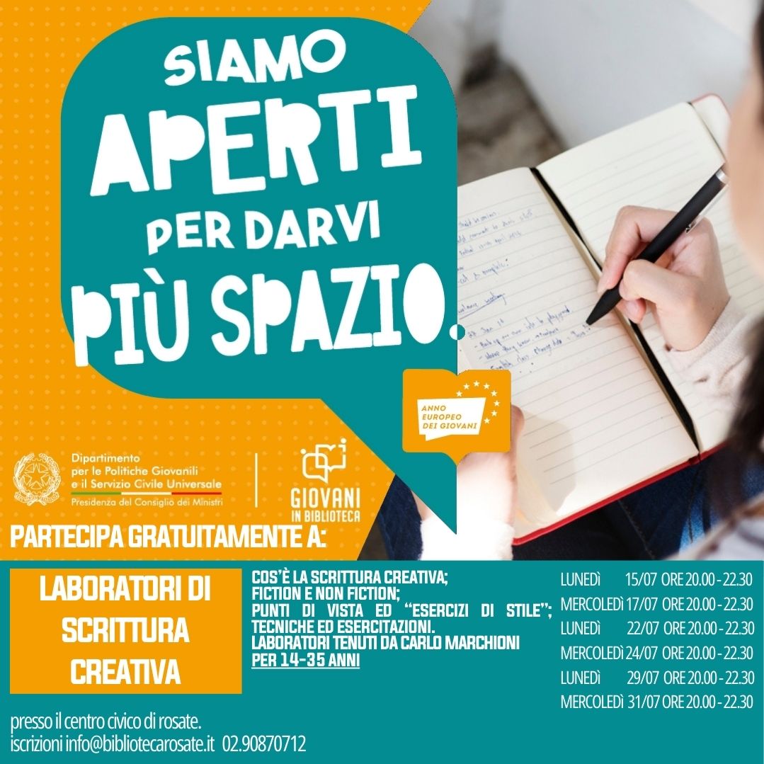 Laboratori di scrittura creativa