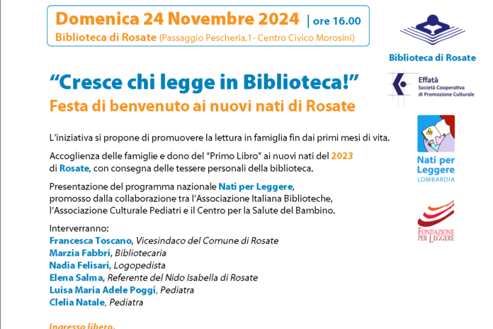 Cresce chi legge in Biblioteca!